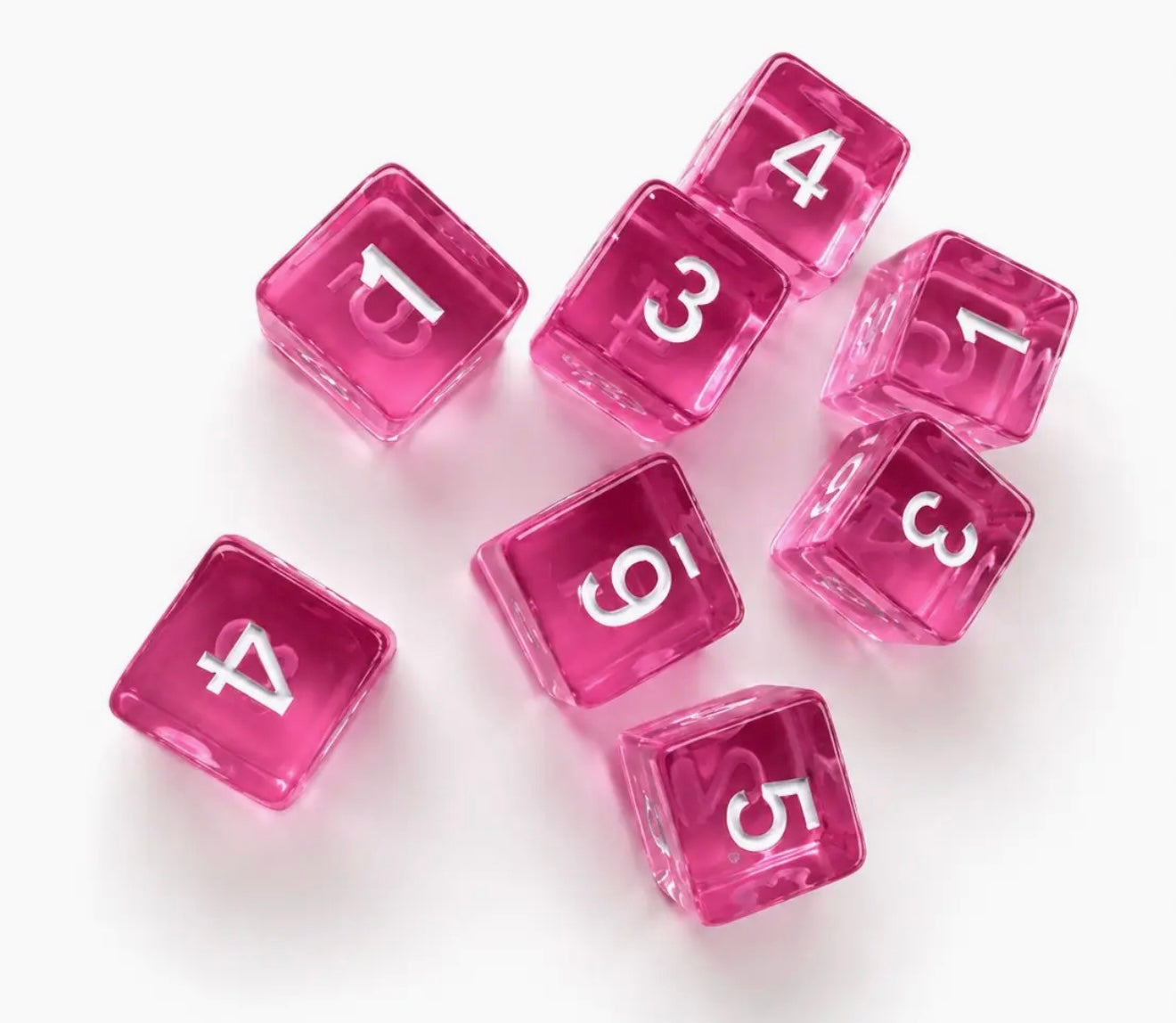 Pinkpop Jelly Dice by My Casita