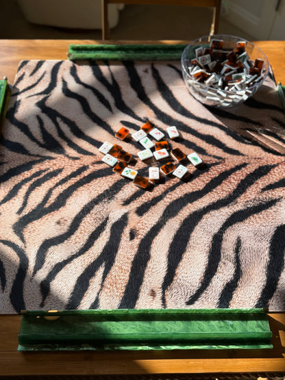 Savannah Stripe Safari Club mat (my casita)