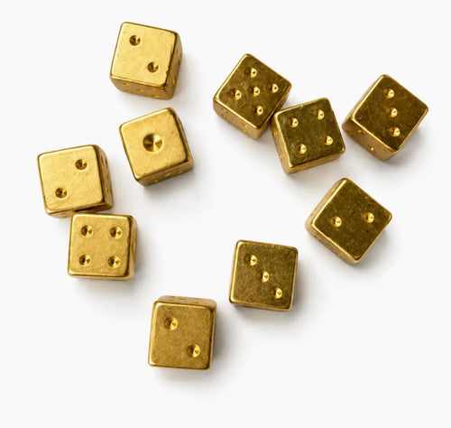 Gold Luxe metal specialty dice (My Casita)