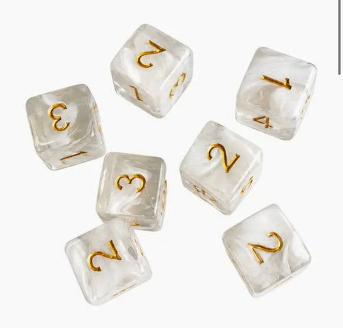 Cloudy Swirl Dice