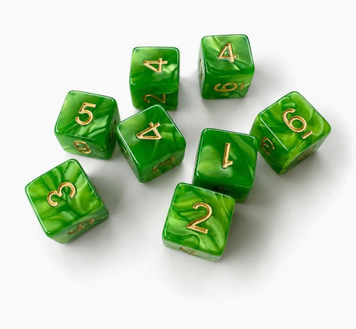 Jasper Pearl Specialty Dice