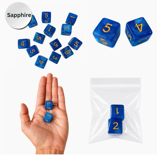 Sparkle Dice Sapphire