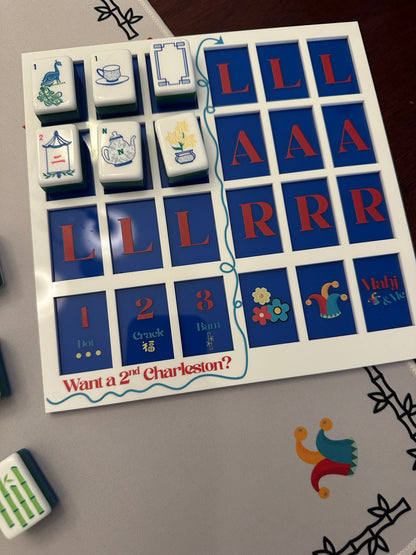Mahj & Me PERSONAL PLAY BOARD (solo board)